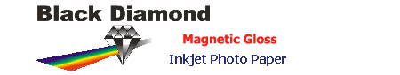 Black Diamond - Magnetic Gloss Photo Paper
